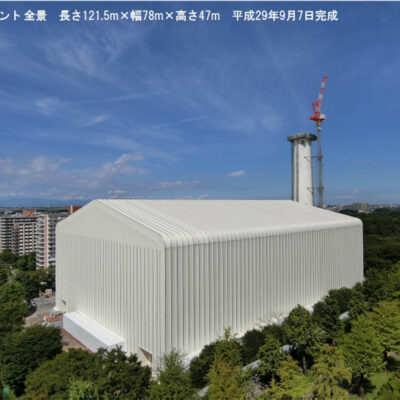 全覆い大型仮設テント１